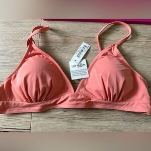 Amazon Essentials Coral Bikini Top